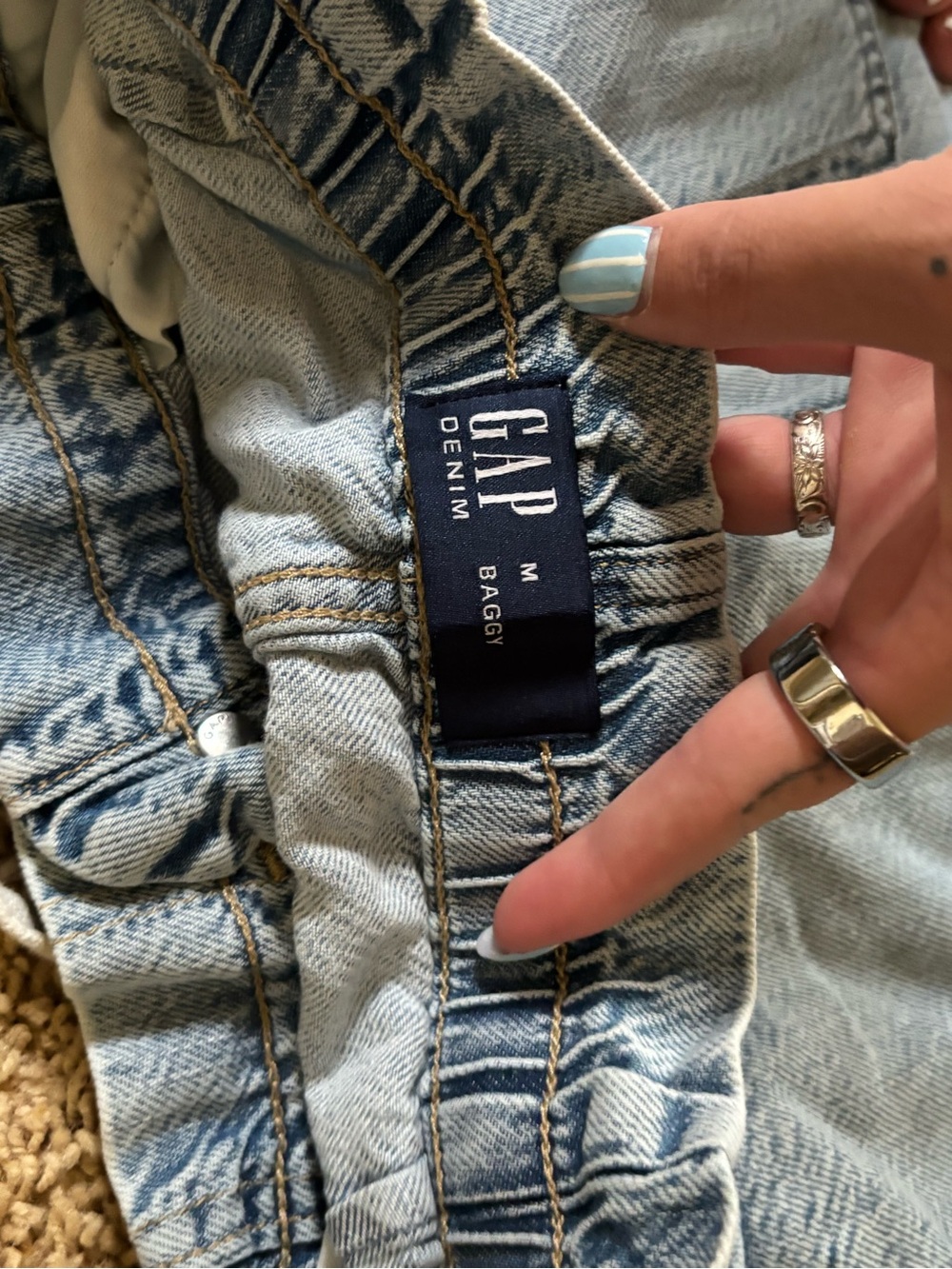 GAP Light Blue Denim Baggy Jeans